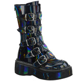 DemoniaCult EMILY-330 Hologram Boots | Angel Clothing