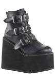 DemoniaCult SWING-105 Boots Black | Angel Clothing