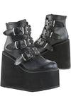 DemoniaCult SWING-105 Boots Black | Angel Clothing