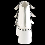 DemoniaCult ASHES 70 White Boots | Angel Clothing