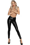 Noir Handmade Snake Skin Style Leggings | Angel Clothing