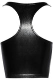 Noir Handmade Snake Skin Style Wetlook Top (S, M, XL, 2XL) | Angel Clothing