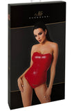 Noir Handmade Mysteria Corset Red (2XL) | Angel Clothing