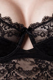 Grey Velvet Lingerie Set | Angel Clothing