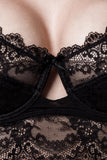 Grey Velvet Lingerie Set | Angel Clothing