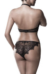 Grey Velvet Lingerie Set | Angel Clothing
