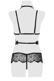 Grey Velvet Lingerie Set 2 | Angel Clothing
