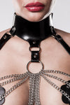 Grey Velvet Chain Set | Angel Clothing