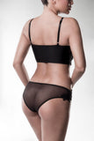 Grey Velvet Erotic Lingerie Set | Angel Clothing