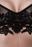 Grey Velvet Erotic Lingerie Set | Angel Clothing