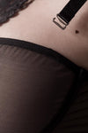 Grey Velvet Erotic Set | Angel Clothing
