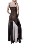 Grey Velvet Erotic Set | Angel Clothing