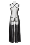 Grey Velvet Erotic Set | Angel Clothing