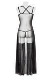 Grey Velvet Erotic Set | Angel Clothing
