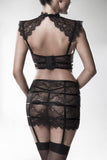 Grey Velvet Erotick Set 2 | Angel Clothing