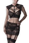 Grey Velvet Erotick Set 2 | Angel Clothing