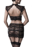 Grey Velvet Erotick Set 2 | Angel Clothing