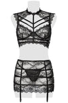 Grey Velvet Erotick Set 2 | Angel Clothing