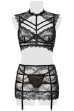 Grey Velvet Erotick Set 2 | Angel Clothing