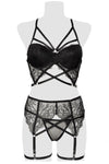 Grey Velvet Erotick Set 3 | Angel Clothing