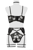 Grey Velvet Erotik Set (S, L) | Angel Clothing