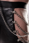 Grey Velvet Mens Erotic Set 8 | Angel Clothing
