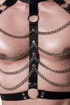 Grey Velvet Mens Erotic Set | Angel Clothing