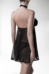 Grey Velvet Negligee | Angel Clothing