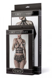 Grey Velvet Negligee (S/M, L/XL) | Angel Clothing