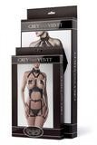 Grey Velvet Negligee | Angel Clothing