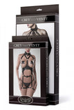 Grey Velvet Negligee (S/M, L/XL) | Angel Clothing