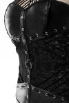 Grey Velvet Corsage with Brief | Angel Clothing