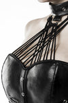 Grey Velvet Corsage with Brief | Angel Clothing