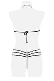 Grey Velvet Four-Part Body Set | Angel Clothing