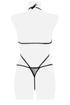 Grey Velvet Three-Part Body Set | Angel Clothing