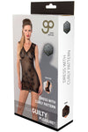 Guilty Pleasure Black Datex Dress | Angel Clothing