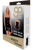 Guilty Pleasure Datex Front Zip Dress (S) | Angel Clothing