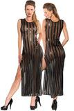 Guilty Pleasure Long Datex Printed Dress