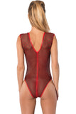 Guilty Pleasure Red Datex Teddy | Angel Clothing