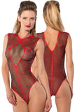 Guilty Pleasure Red Datex Teddy | Angel Clothing