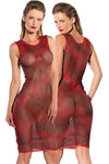 Guilty Pleasure Red Datex Dress