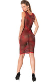 Guilty Pleasure Red Datex Dress | Angel Clothing