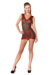 Guilty Pleasure Red Datex Dress | Angel Clothing