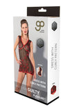 Guilty Pleasure Red Datex Dress | Angel Clothing