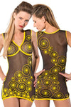 Guilty Pleasure Yellow Datex Dress