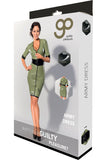 Guilty Pleasure Green Datex Army Dress | Angel Clothing