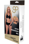 Gulty Pleasure Datex Bra Black | Angel Clothing