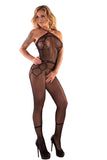 Livia Corsetti Hacint Bodystocking Black | Angel Clothing