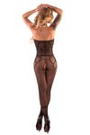 Livia Corsetti Hacint Bodystocking Black | Angel Clothing