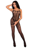 Livia Corsetti Hamalena Bodystocking Black | Angel Clothing